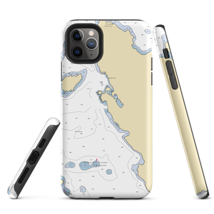 Elfin Cove Inner Harbor (Hoonah, AK) NOAA Chart  Tough iPhone Case