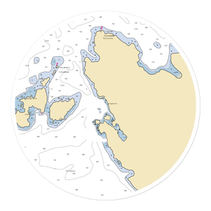 Elfin Cove Outer Harbor (Hoonah, AK) NOAA Chart Sticker