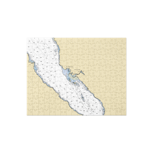 Pelican Harbor (Hoonah, AK) NOAA Chart Jigsaw Puzzle