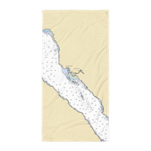 Pelican Harbor (Hoonah, AK) NOAA Chart Towel