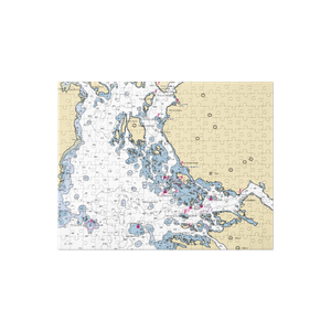 Eliason Harbor (Sitka, AK) NOAA Chart Jigsaw Puzzle