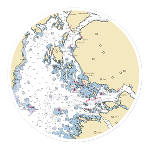 Eliason Harbor (Sitka, AK) NOAA Chart Sticker