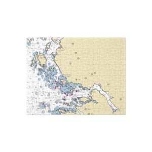 Petro Marine Sitka (Sitka, AK) NOAA Chart Jigsaw Puzzle