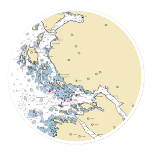 Petro Marine Sitka (Sitka, AK) NOAA Chart Sticker