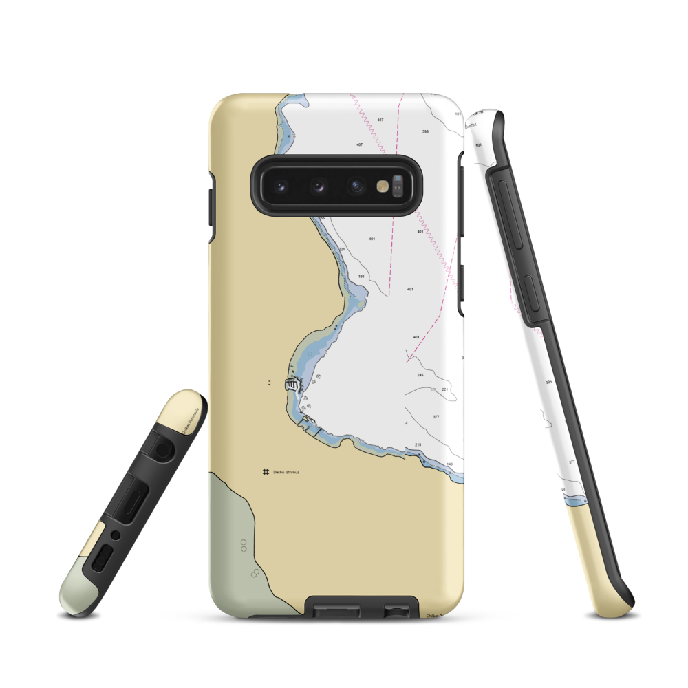 Haines Small Boat Harbor (Haines, AK) NOAA Chart Samsung Phone Case Samsung Galaxy S10 model shown