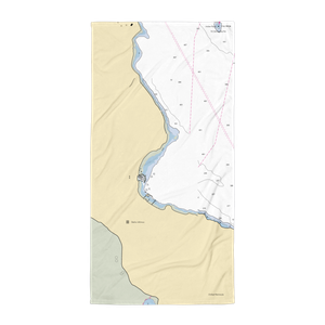 Haines Small Boat Harbor (Haines, AK) NOAA Chart Towel