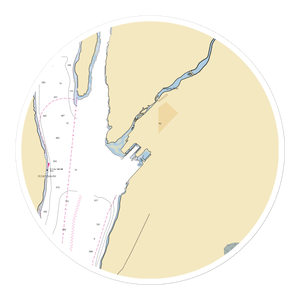 Skagway Small Boat Harbor (Skagway, AK) NOAA Chart Sticker