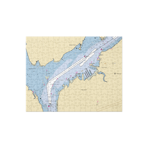 Piston and Rudder Services (Petersburg, AK) NOAA Chart Jigsaw Puzzle