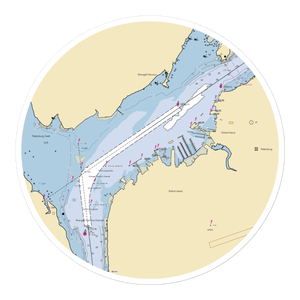 Piston and Rudder Services (Petersburg, AK) NOAA Chart Sticker