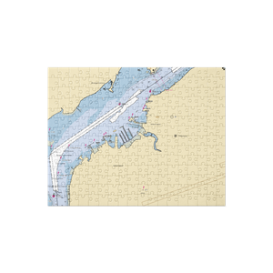 South Harbor (Petersburg, AK) NOAA Chart Jigsaw Puzzle