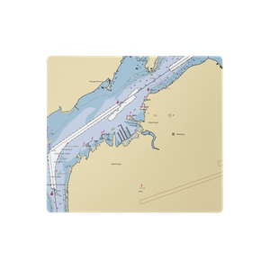 South Harbor (Petersburg, AK) NOAA Chart  Gaming Mouse Pad