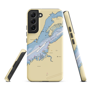 Petersburg Harbor (Petersburg, AK) NOAA Chart Samsung Phone Case