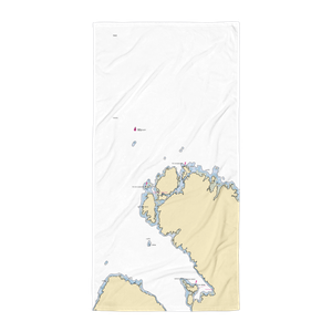 Point Baker Marina (Kake, AK) NOAA Chart Towel