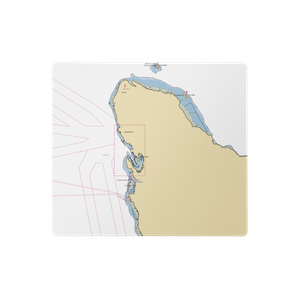 Wrangell Harbor Master (Wrangell, AK) NOAA Chart  Gaming Mouse Pad