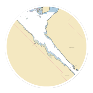 Ketchikan Marina (Ward Cove, AK) NOAA Chart Sticker