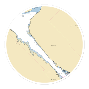 Edgewater Inn Restaurant and Marina (Ward Cove, AK) NOAA Chart Sticker