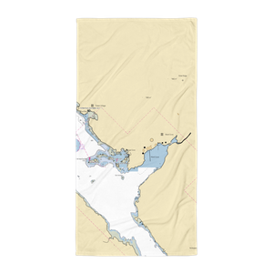 Refuge Cove Marina (Ward Cove, AK) NOAA Chart Towel