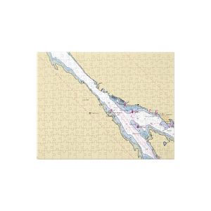 Port of Ketchikan (Ward Cove, AK) NOAA Chart Jigsaw Puzzle