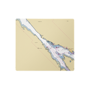 Port of Ketchikan (Ward Cove, AK) NOAA Chart  Gaming Mouse Pad