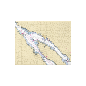 Ketchikan Yacht Club (Ward Cove, AK) NOAA Chart Jigsaw Puzzle