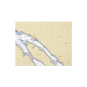 Petro Marine Ketchikan (Ward Cove, AK) NOAA Chart Jigsaw Puzzle