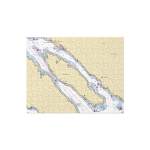 Doyon's Landing (Ward Cove, AK) NOAA Chart Jigsaw Puzzle