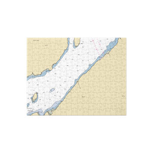 Salmon Falls Resort (Ketchikan, AK) NOAA Chart Jigsaw Puzzle