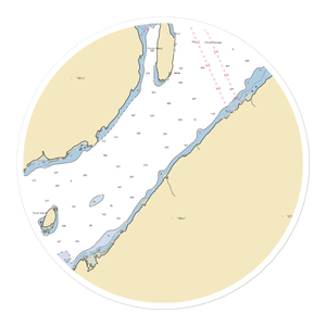 Salmon Falls Resort (Ketchikan, AK) NOAA Chart Sticker