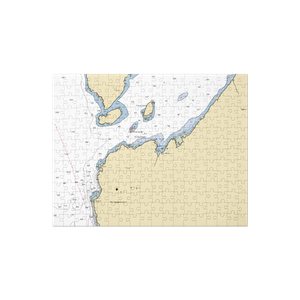 Clover Pass Resort (Ketchikan, AK) NOAA Chart Jigsaw Puzzle