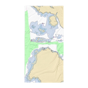 Metlakatla Community Dock (Thorne Bay, AK) NOAA Chart Towel