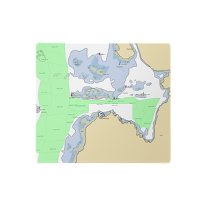 Metlakatla Community Dock (Thorne Bay, AK) NOAA Chart  Gaming Mouse Pad