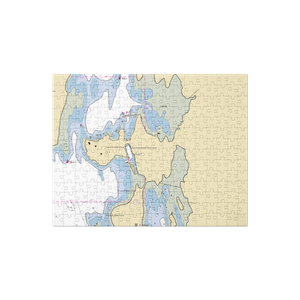 Craig Harbor (Craig, AK) NOAA Chart Jigsaw Puzzle