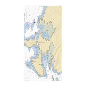 Craig Harbor (Craig, AK) NOAA Chart Towel