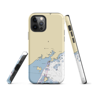 Crocker's Boat Yard Inc (Marblehead, MA) NOAA Chart  Tough iPhone Case