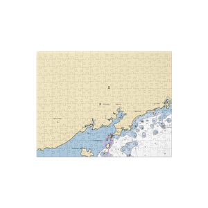 Crocker's Boat Yard Inc (Marblehead, MA) NOAA Chart Jigsaw Puzzle