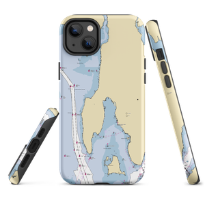 Bristol Marine (Bristol, RI) NOAA Chart  Tough iPhone Case