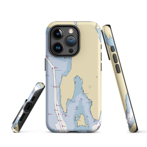 Bristol Marine (Bristol, RI) NOAA Chart  Tough iPhone Case