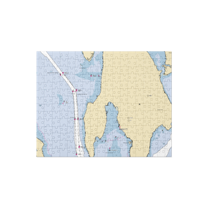 Bristol Marine (Bristol, RI) NOAA Chart Jigsaw Puzzle