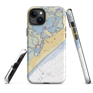 Collins Marina (Rio Grande, NJ) NOAA Chart  Tough iPhone Case