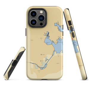 Middle Branch Moorings (Baltimore, MD) NOAA Chart  Tough iPhone Case