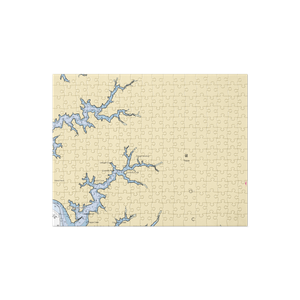 Dickerson Harbor (Trappe, MD) NOAA Chart Jigsaw Puzzle