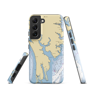 Grays Inn Creek Marina (Rock Hall, MD) NOAA Chart Samsung Phone Case