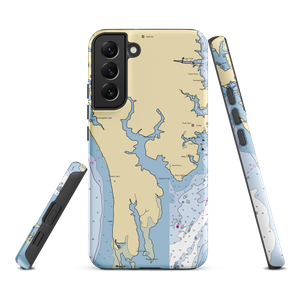 Grays Inn Creek Marina (Rock Hall, MD) NOAA Chart Samsung Phone Case