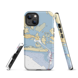 Morehead City Yacht Basin (Atlantic Beach, NC) NOAA Chart  Tough iPhone Case