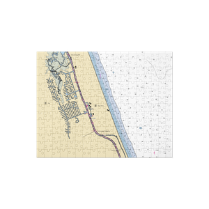 The Marina at Hammock Beach (Palm Coast, FL) NOAA Chart Jigsaw Puzzle