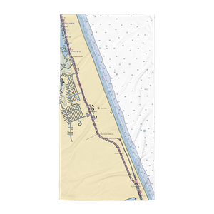 The Marina at Hammock Beach (Palm Coast, FL) NOAA Chart Towel