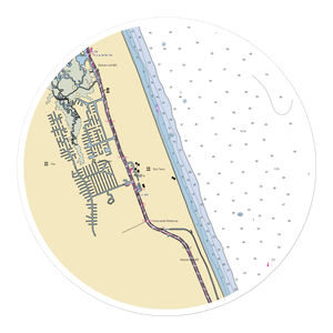 The Marina at Hammock Beach (Palm Coast, FL) NOAA Chart Sticker