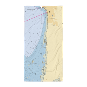 Presnell's Bayside Marina & RV (Port Saint Joe, FL) NOAA Chart Towel