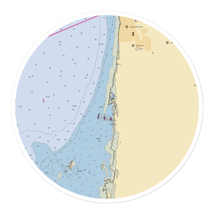 Presnell's Bayside Marina & RV (Port Saint Joe, FL) NOAA Chart Sticker