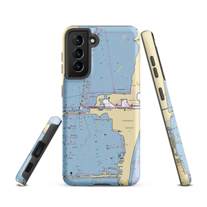 Ocean Club at Port Canaveral (Cape Canaveral, FL) NOAA Chart Samsung Phone Case